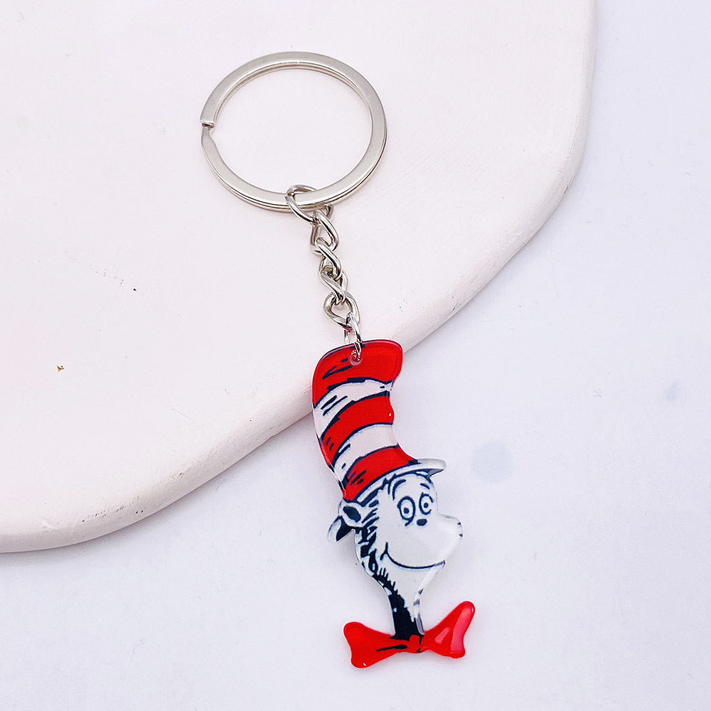 Wholesale Christmas Halloween Scary Imp Keychain